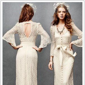 BHLDN Tracy Reese Greenbow Lace Gown - NWT